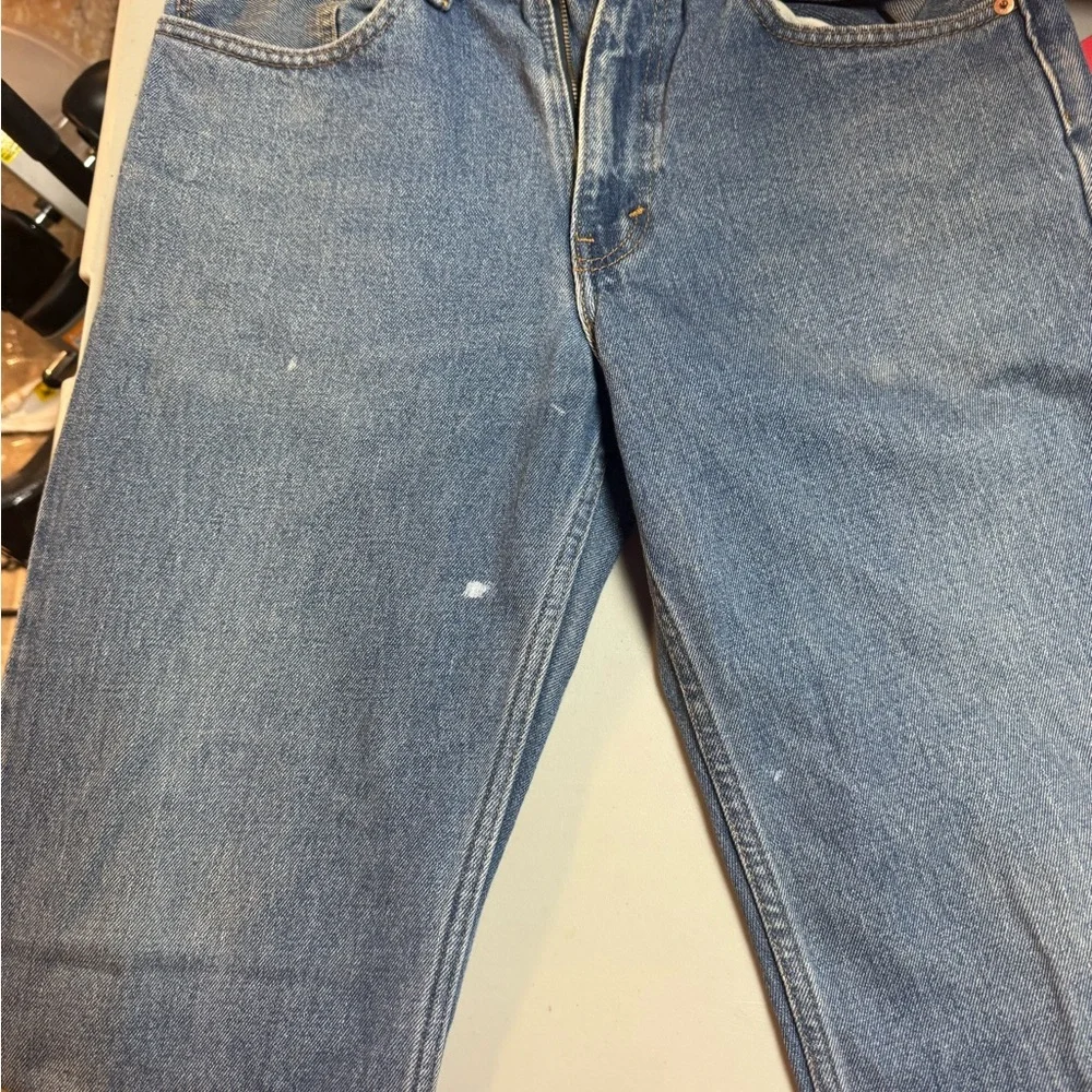 Levi's Straight Fit Mid Blue Men's Jeans